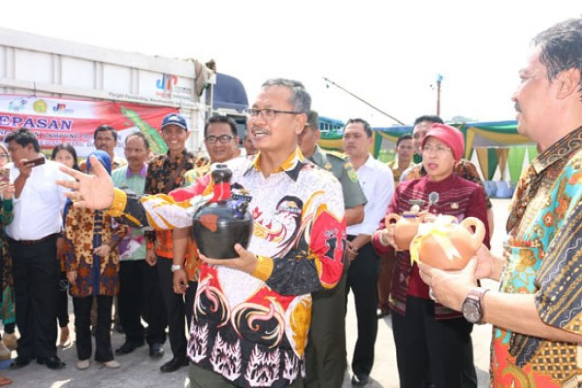 Provinsi Lampung Kirim Beras ke Aceh Medan Riau Dan Jambi