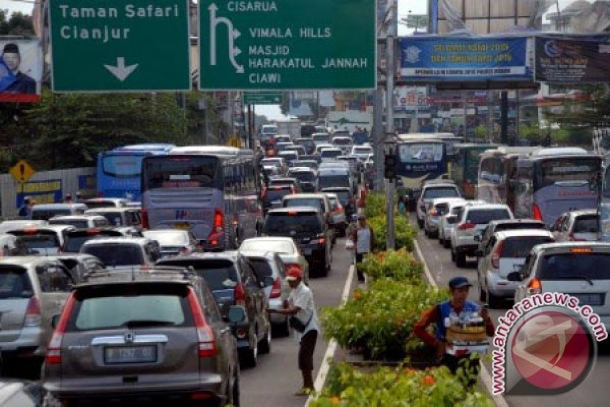 Puluhan Ribu Kendaraan Masuk Kota Bogor