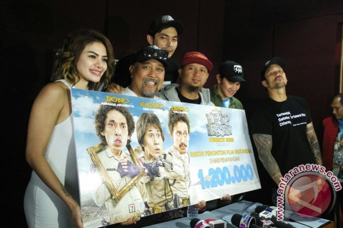 Film Warkop DKI Reborn cetak rekor penonton