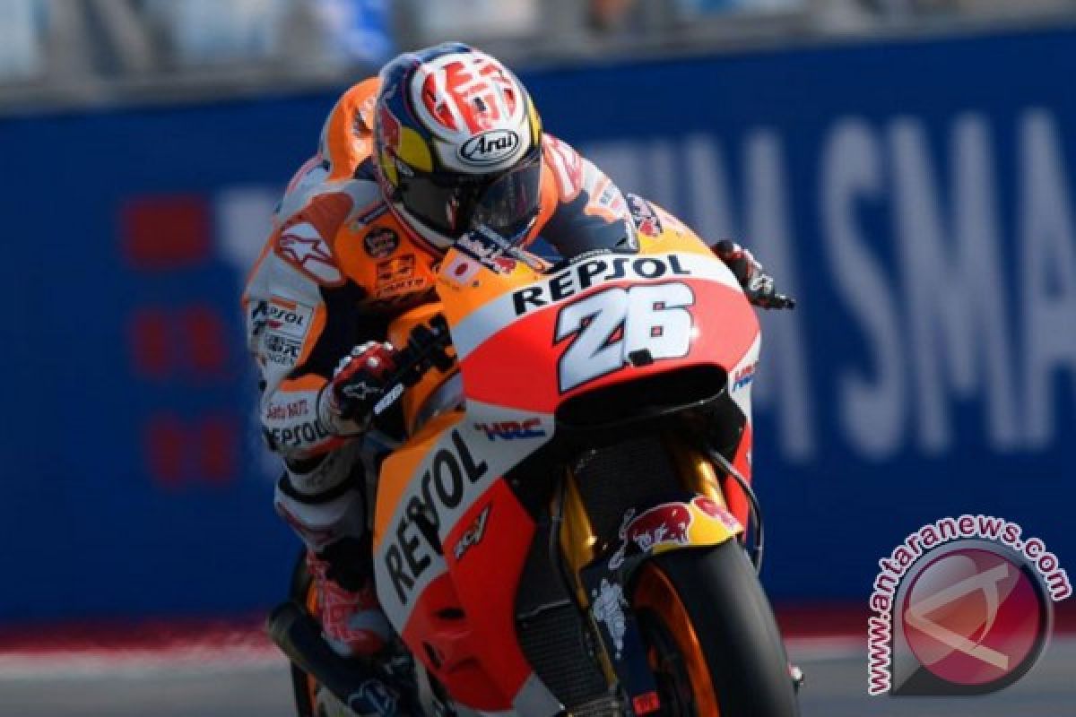 Pedrosa juara MotoGP Misano, Rossi kedua