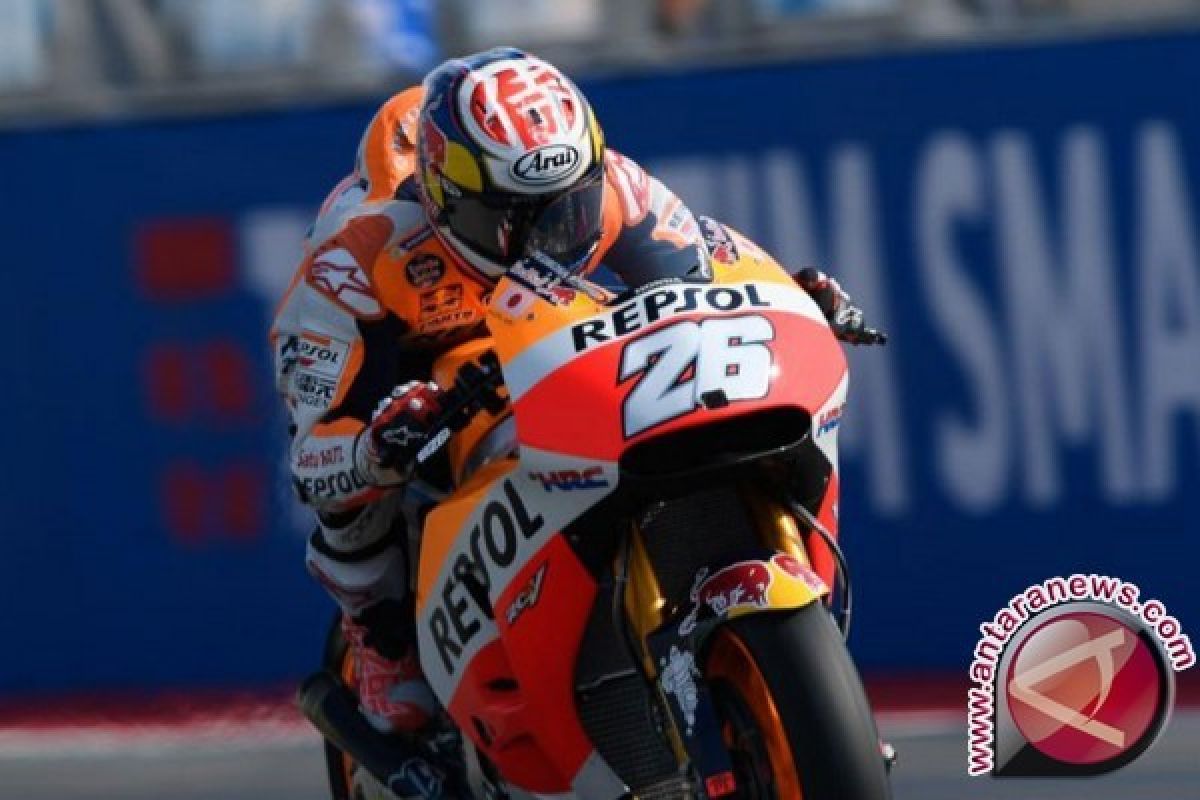 Pedrosa Juara MotoGP Misano, Rossi Kedua