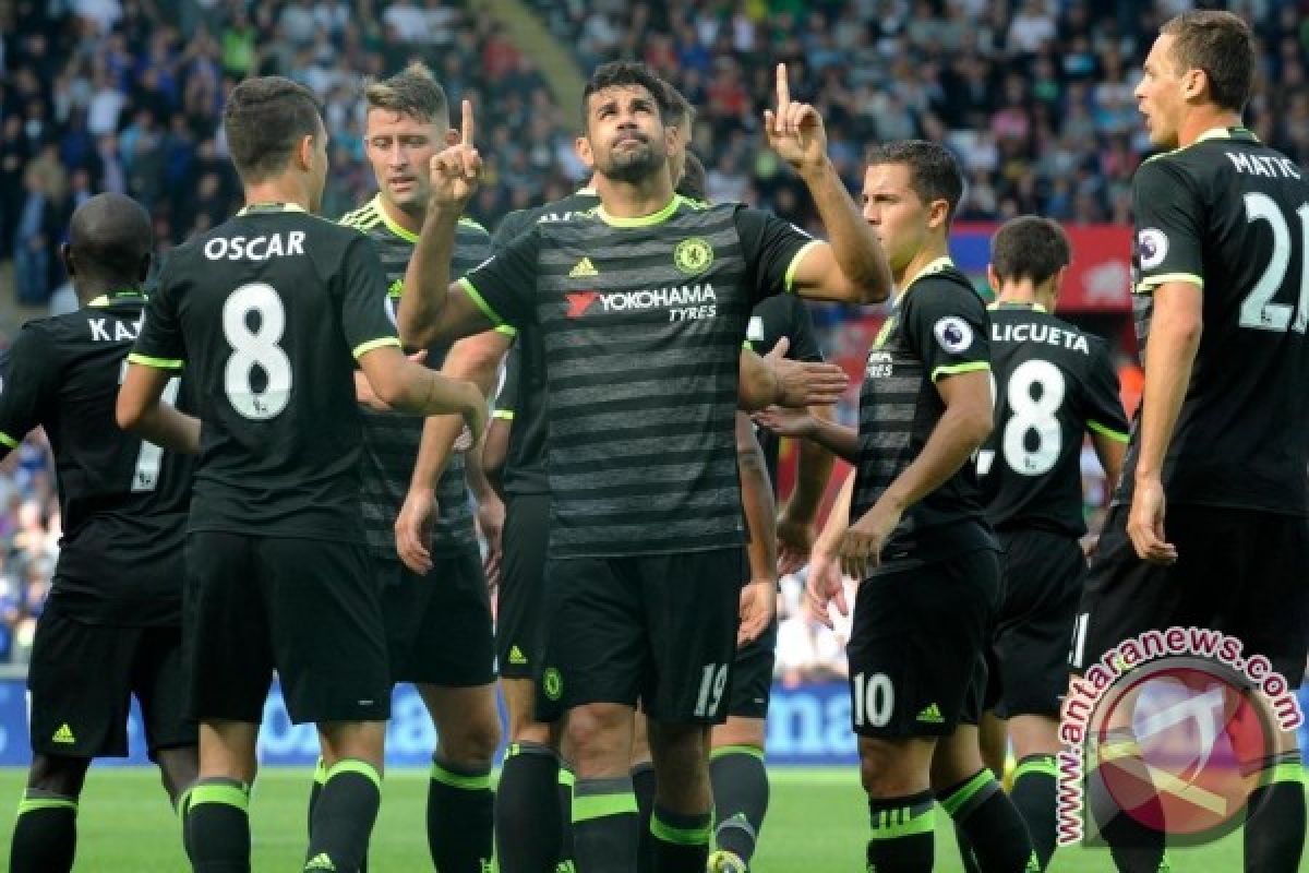 Klasemen Liga Inggris, Chelsea gagal dekati City