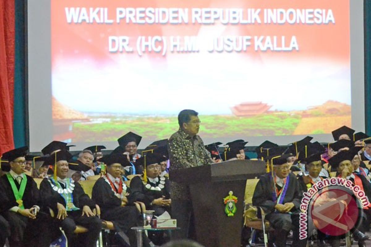 Wapres nasihati mahasiswa Unhas agar junjung peradaban