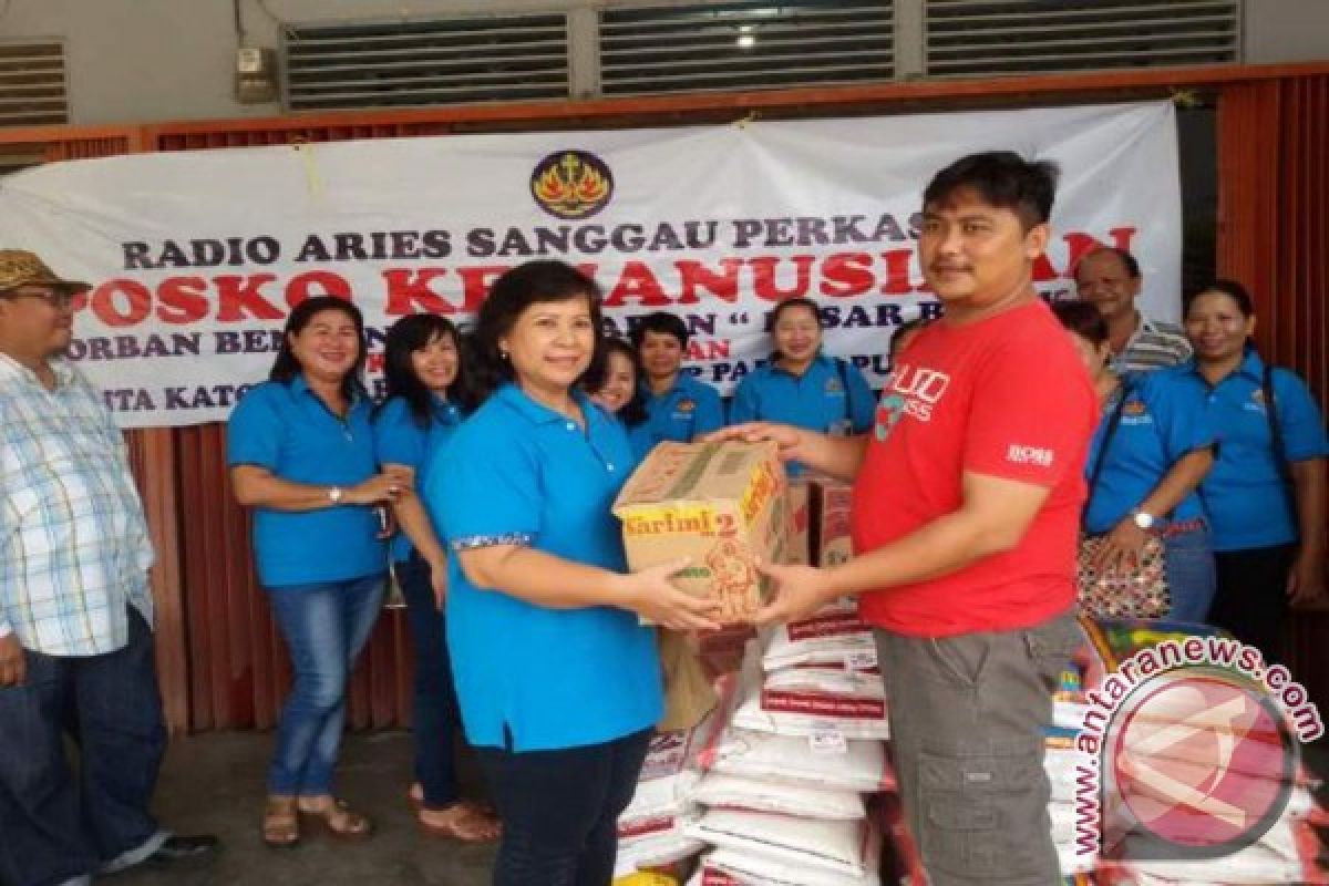 WKRI Paroki Bunut Salurkan Bantuan Kebakaran Bodok