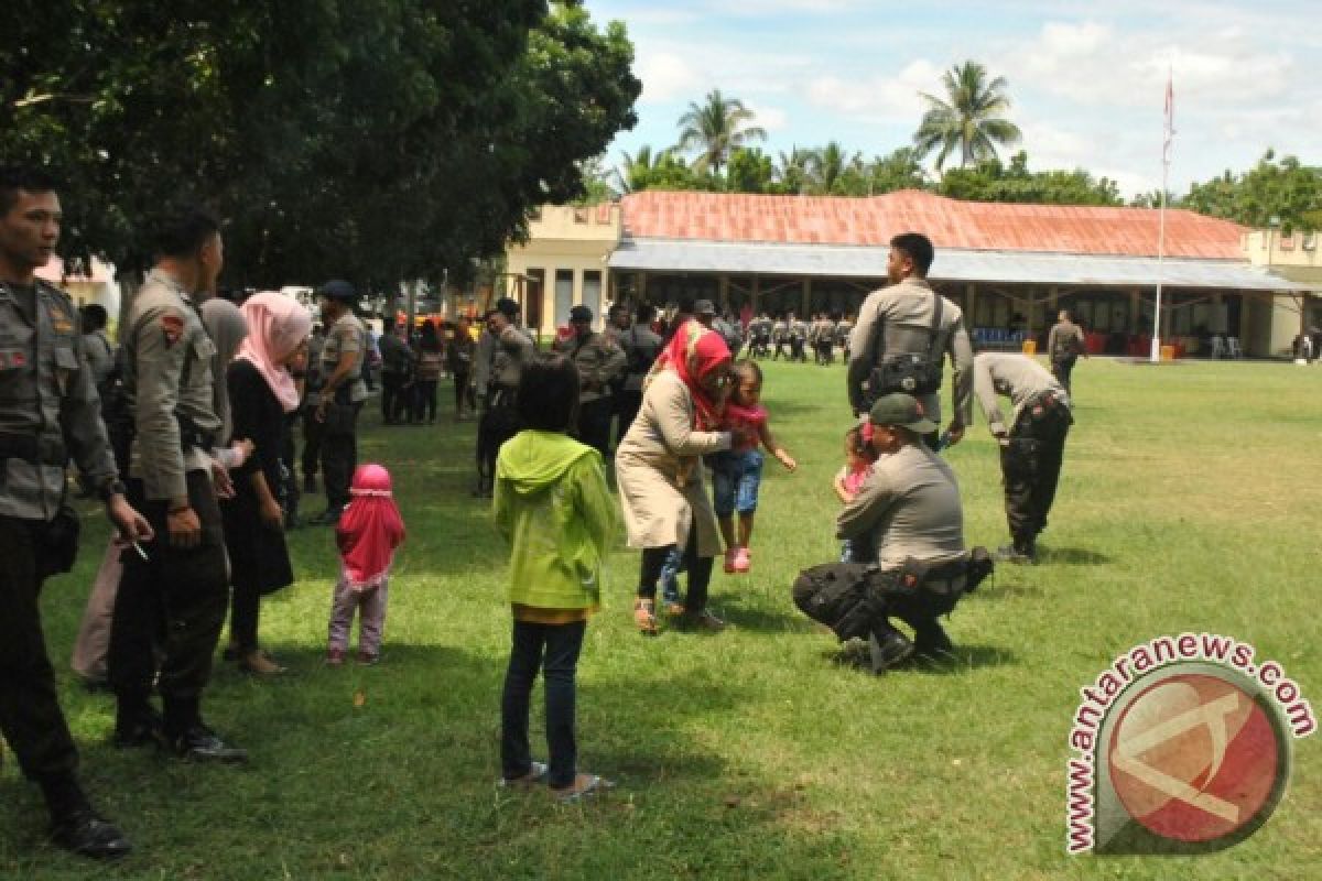 Brimob Gorontalo Perketat Pengamanan Di Perbatasan