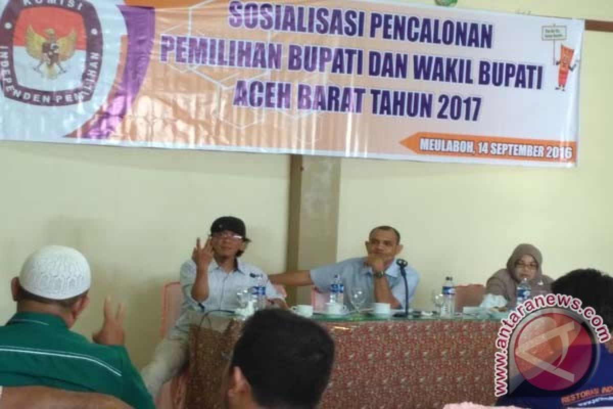 KIP Aceh Barat sosialisasi syarat pencalonan