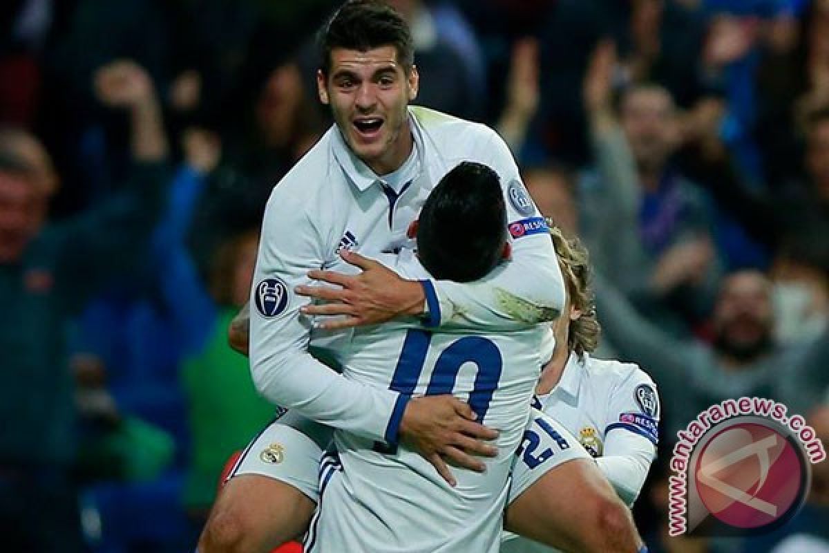 Morata amankan kemenangan Real atas Sporting