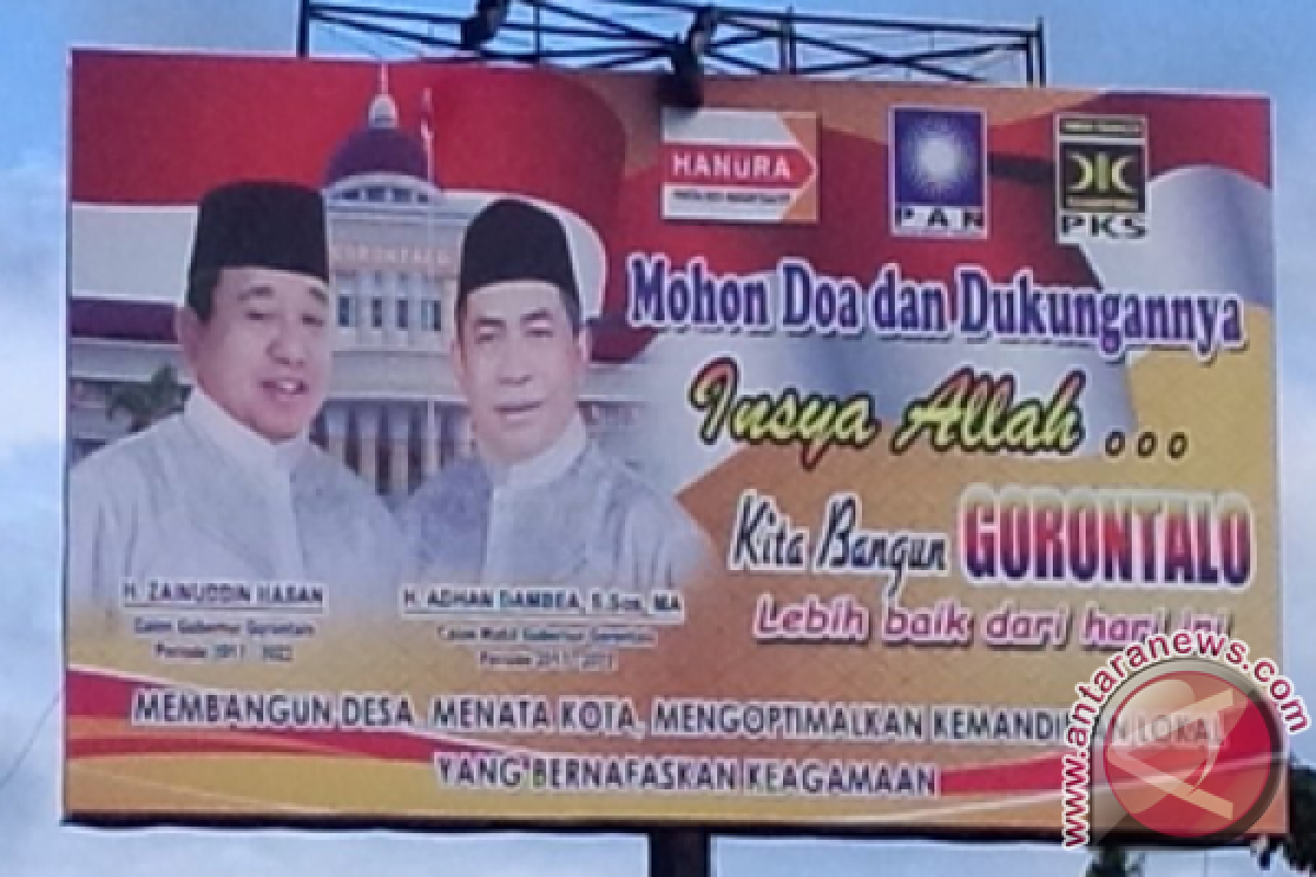 Zainudin-Adhan Rampungkan Berkas Pencalonan Pilgub Gorontalo