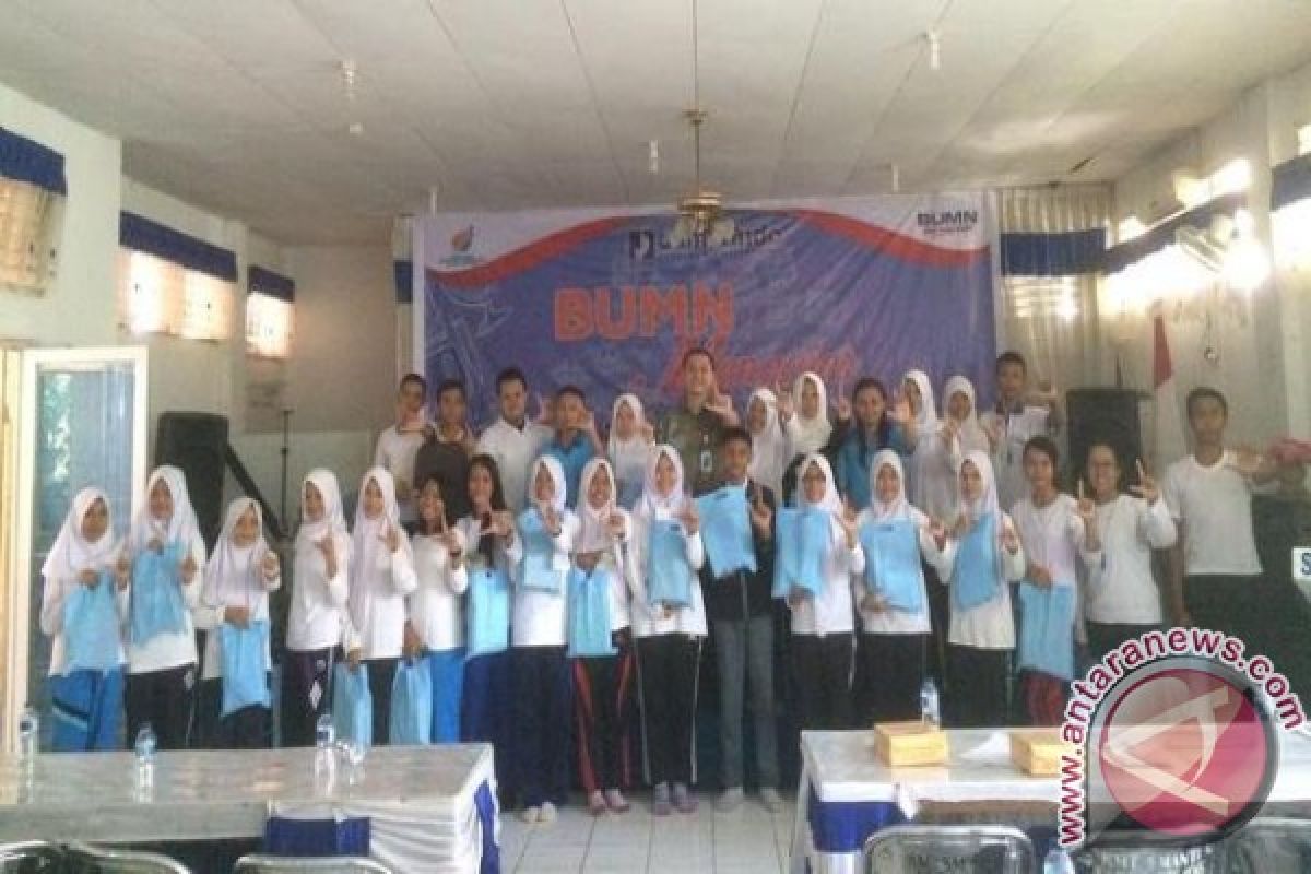 Jamkrindo perkenalkan fungsi BUMN kepada 100 siswa