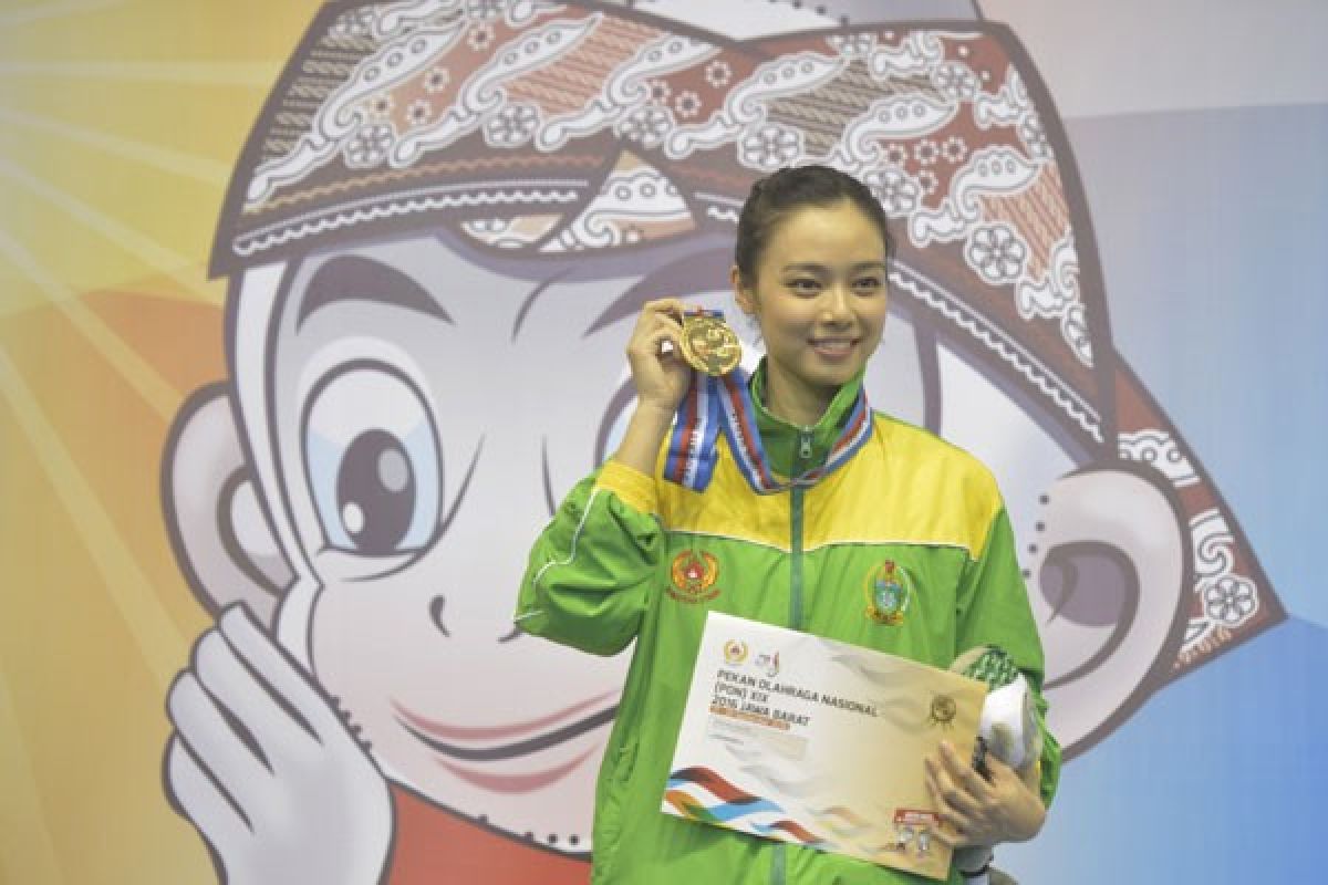 PON 2016 - Lindswell raih emas wushu meski tak maksimal