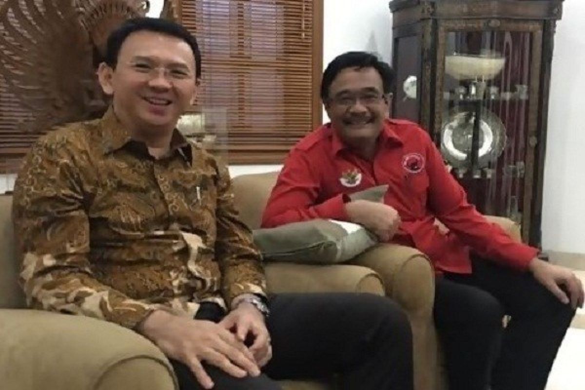 Akhirnya PDIP usung Ahok-Djarot di Pilkada DKI Jakarta