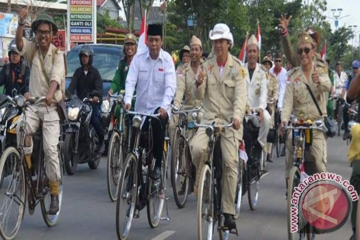 400 Peserta Silatnas Ngontel Tepian Sungai Banjarmasin