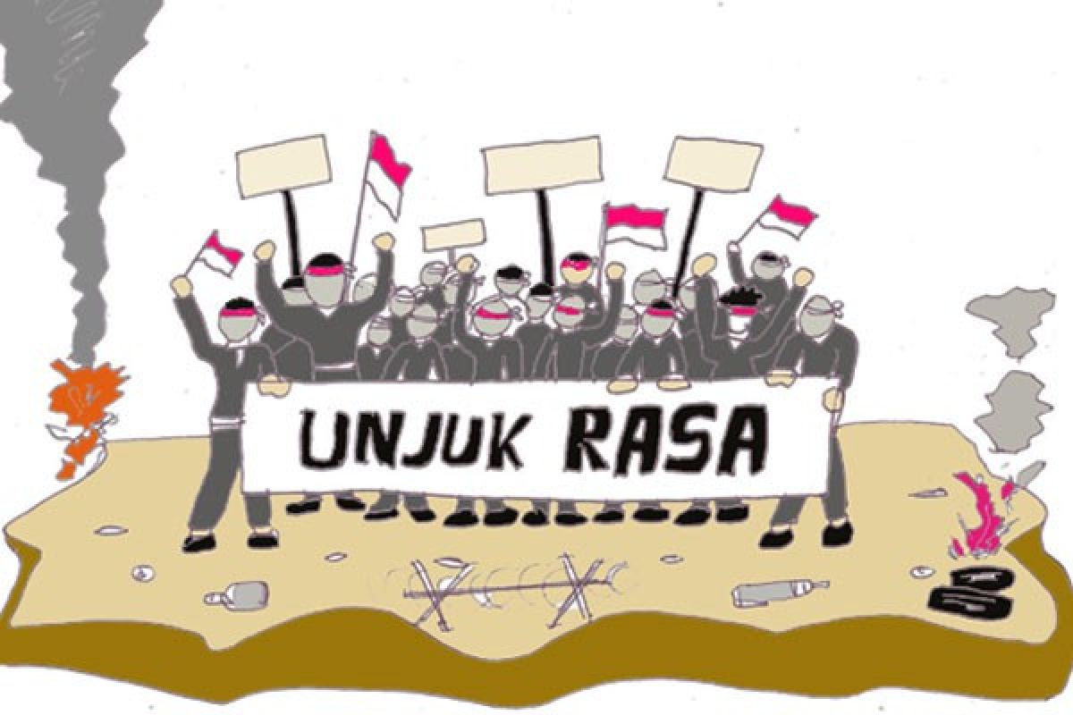 Mahasiswa Unila terus demo duduki rektorat