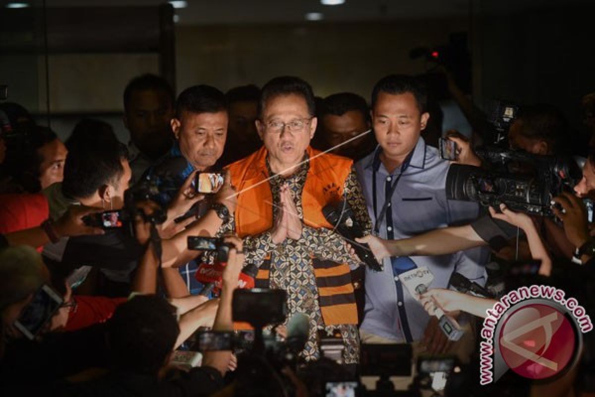 KPK belum terima permohonan penangguhan Irman