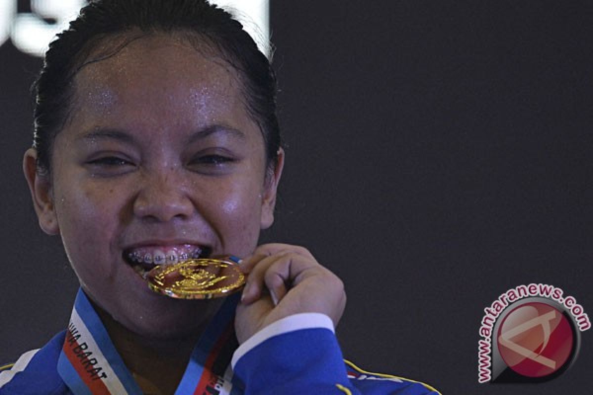 PON 2016 - Jabar peraih medali terbanyak angkat besi