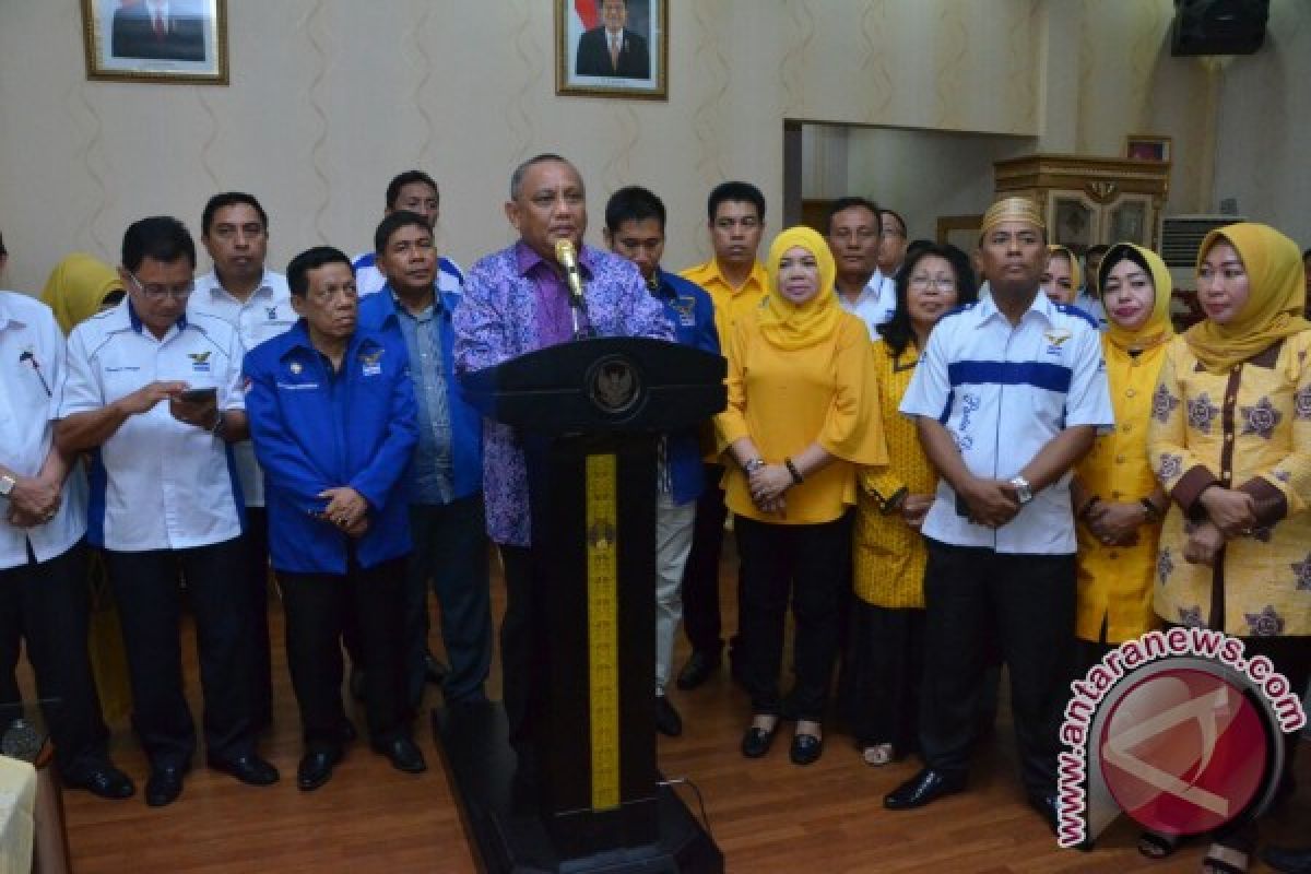 Tiga Parpol Koalisi Usung Petahana di Pilgub Gorontalo 