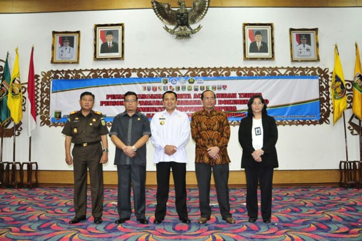 Pelimpahan P2D Lampung tercepat kedua se-indonesia 