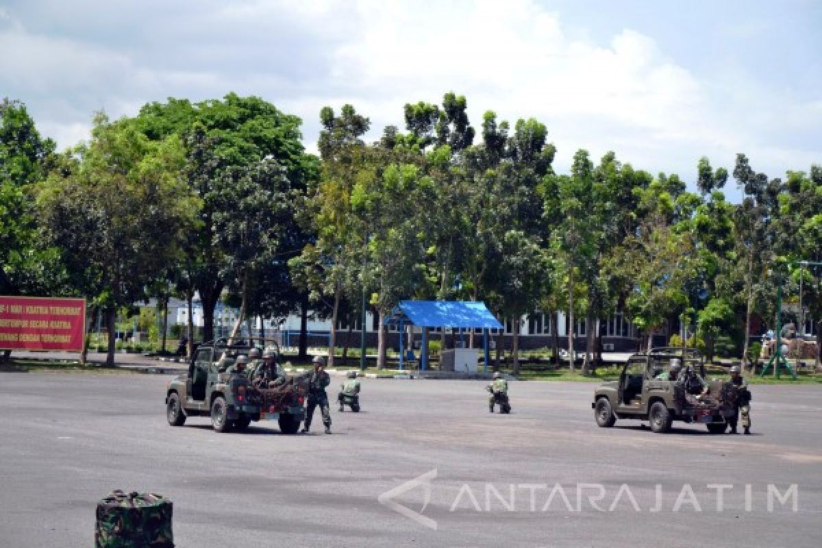 Brigif-1 Marinir Gelar LDD Mortir 60 MM