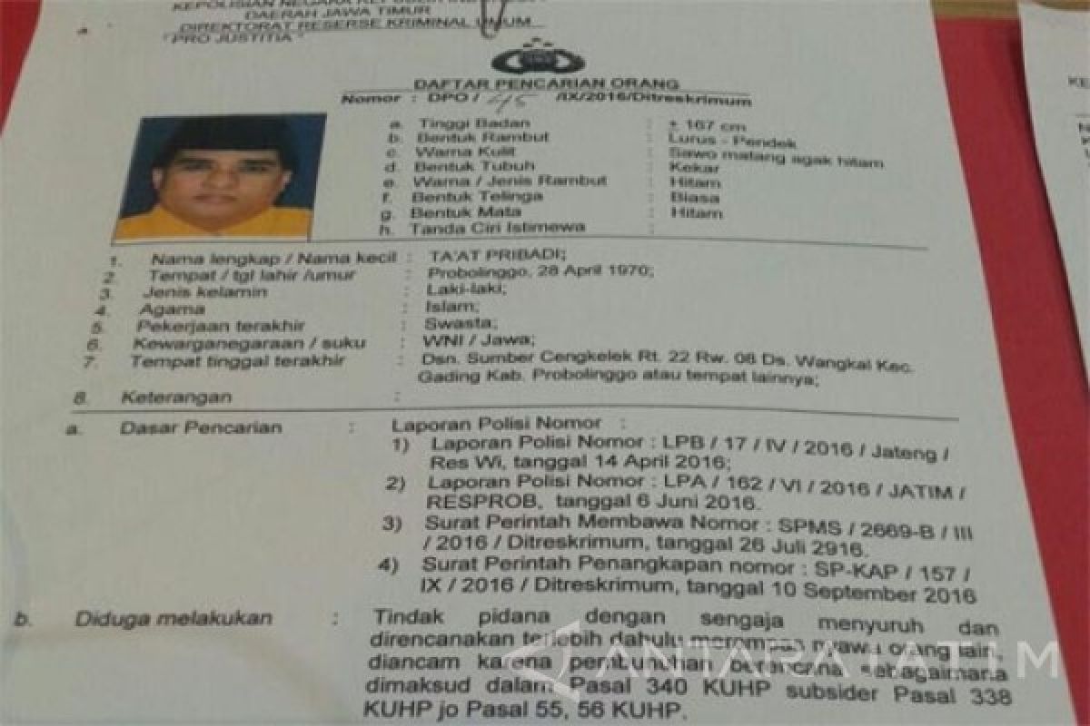 Polda Jatim Gerebek Padepokan Kanjeng Dimas Probolinggo