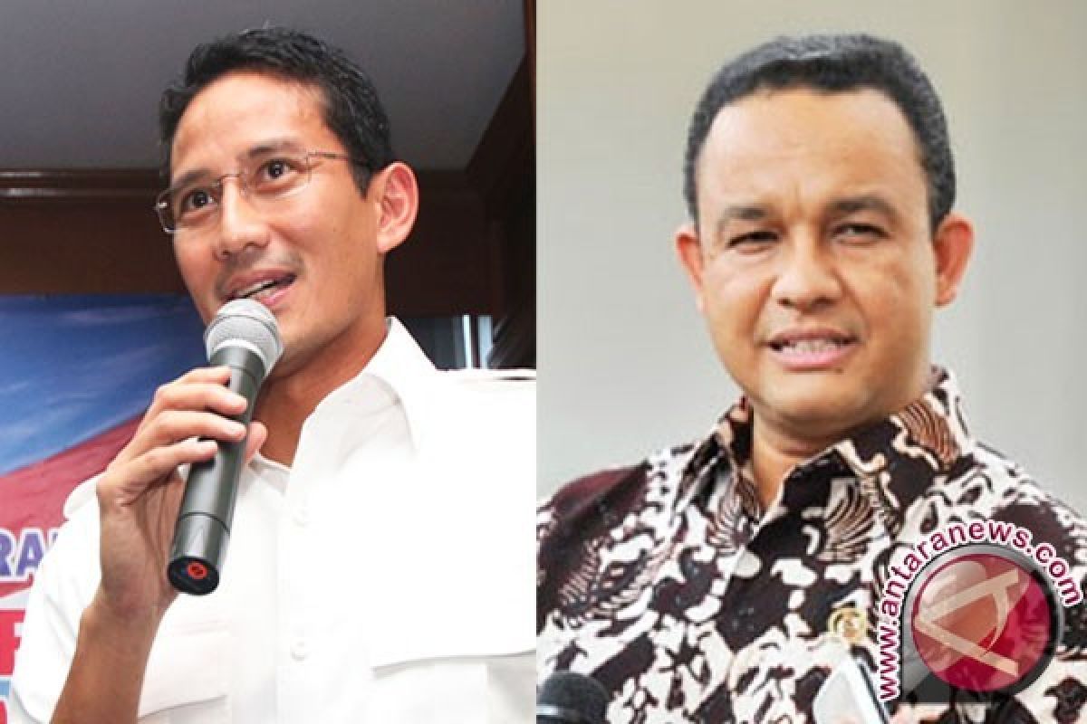 Partai Gerindra dan PKS usung Anies Baswedan dan Sandiaga Uno di Pilkada DKI