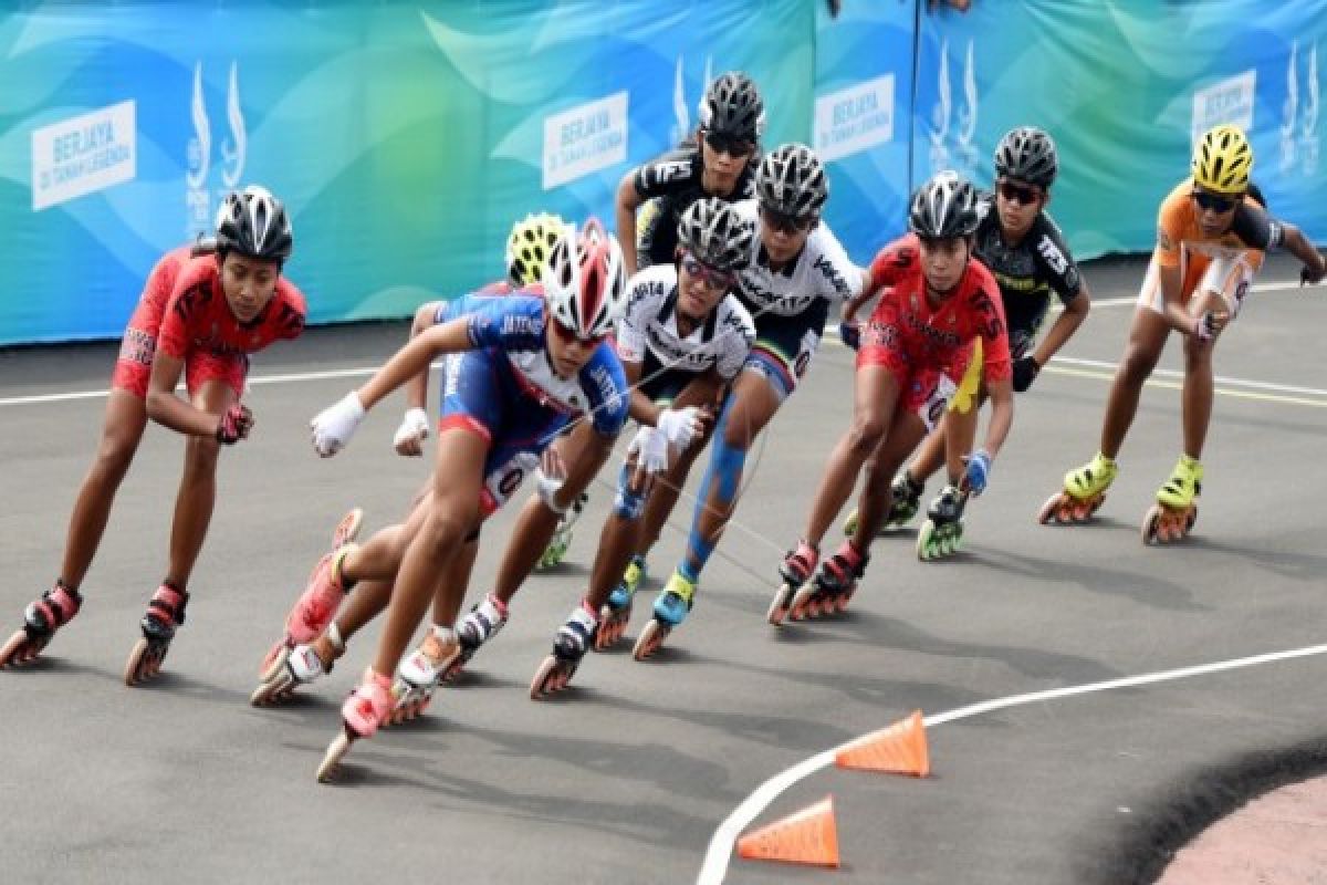 PON 2016 - DKI Jakarta Juara Umum Lomba Sepatu Roda