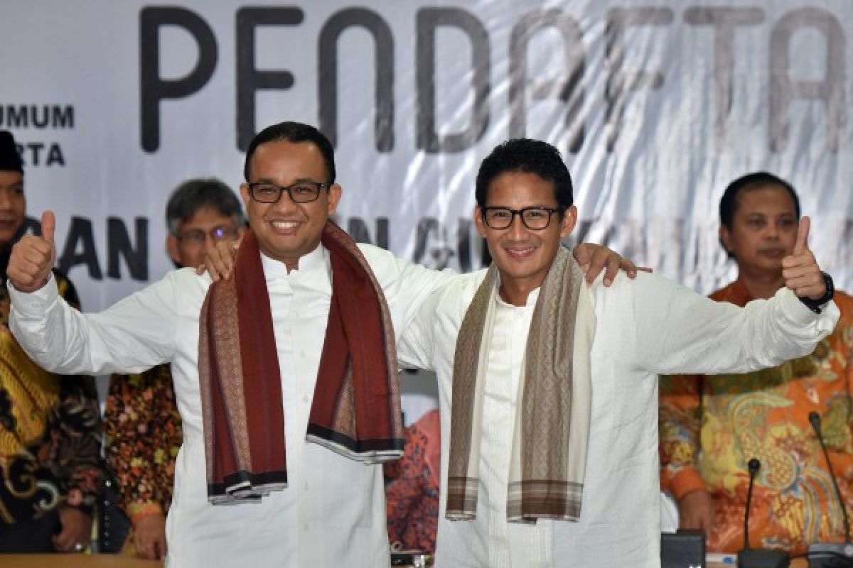 Sandiaga ungkap mengapa Anies yang jadi cagub