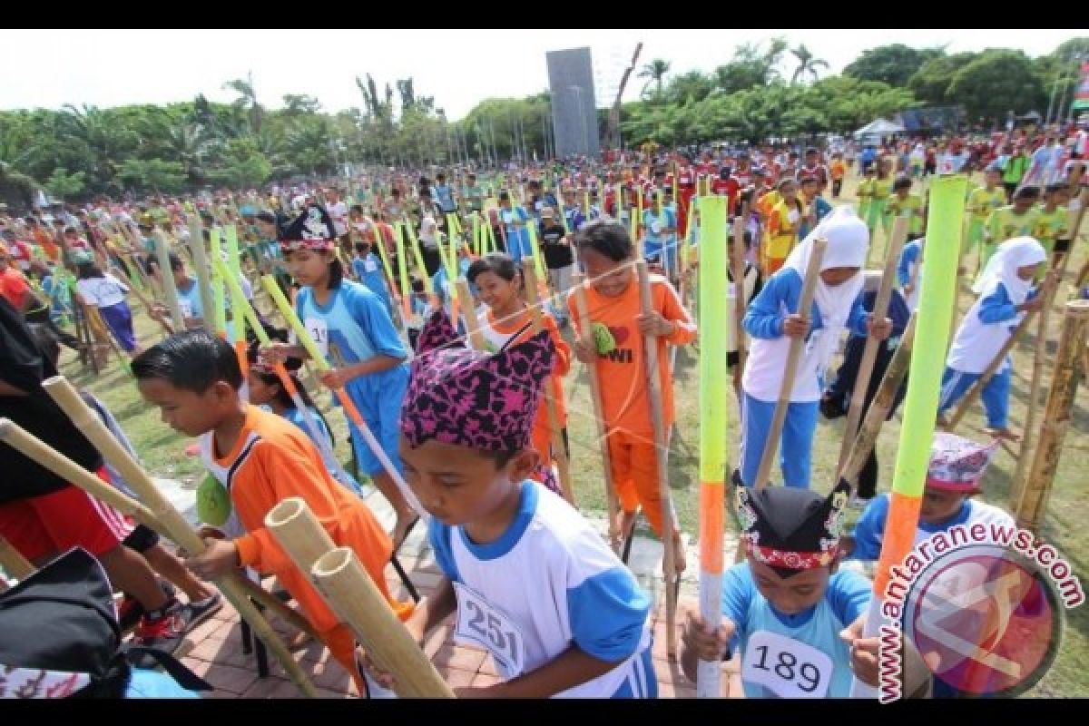 Disbud Bali: Pengungsi Akan Dihibur Permainan Tradisional