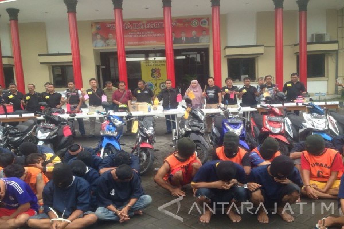 Polrestabes Ungkap 94 Kasus dalam 12 Hari