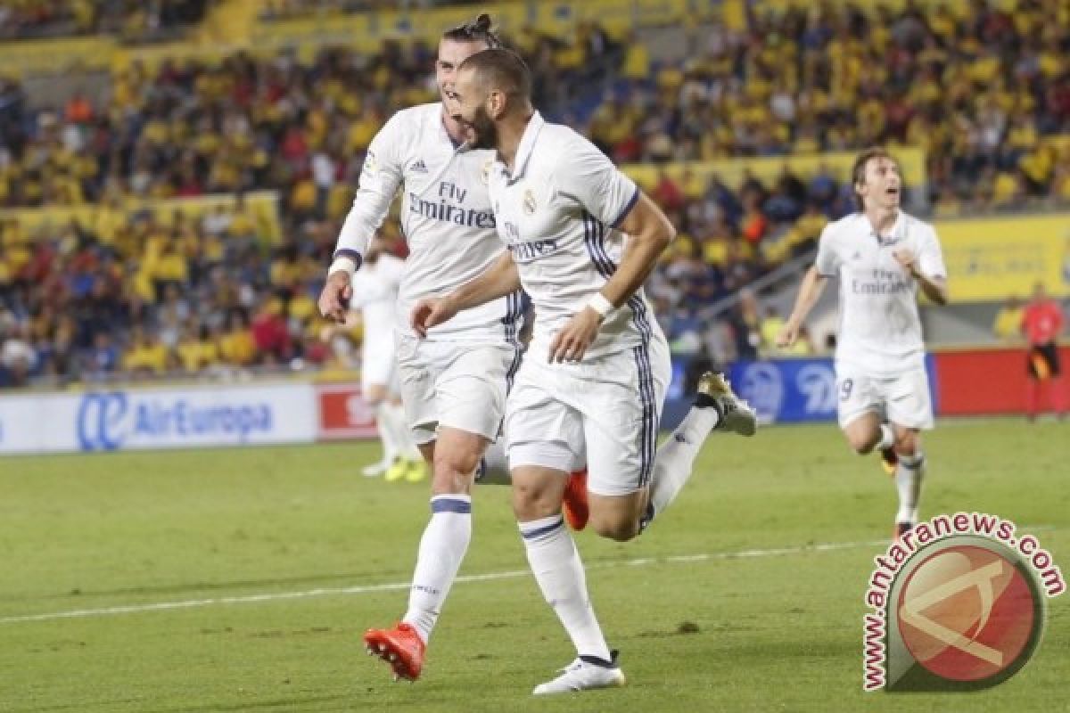 Real Madrid vs Las Palmas imbang 2-2