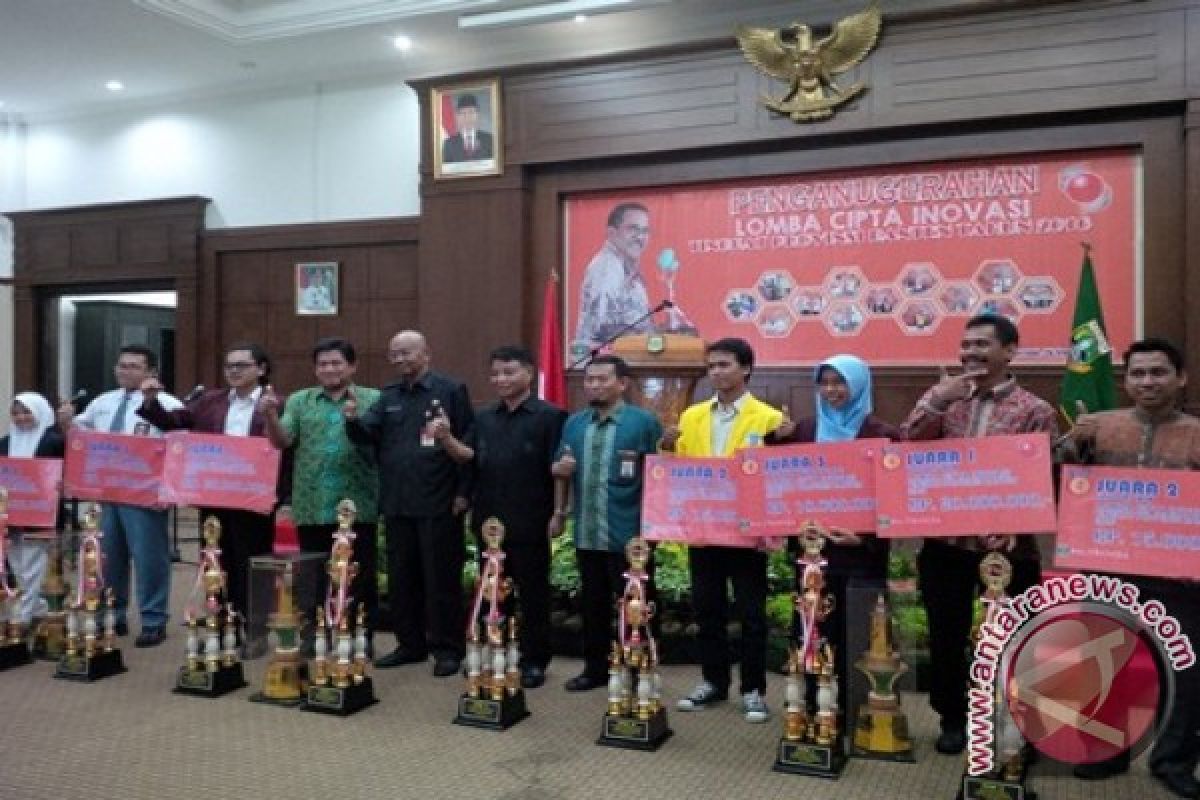 Pemprov Banten Berikan Penghargaan Karya Cipta Inovasi