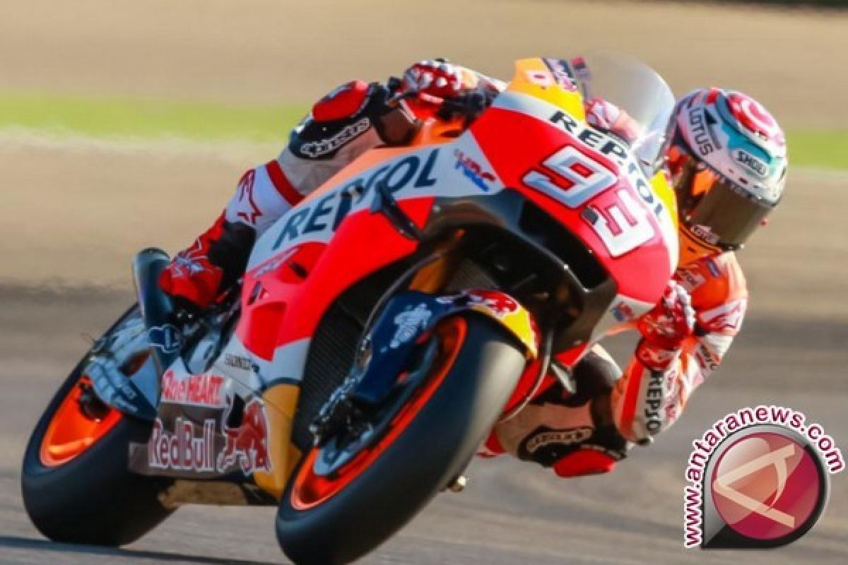 Marquez menangi GP Malaysia, Rossy terjatuh