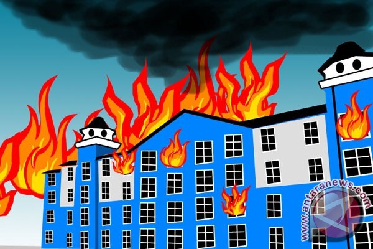 Gedung DPRD Gowa dibakar pengunjuk rasa