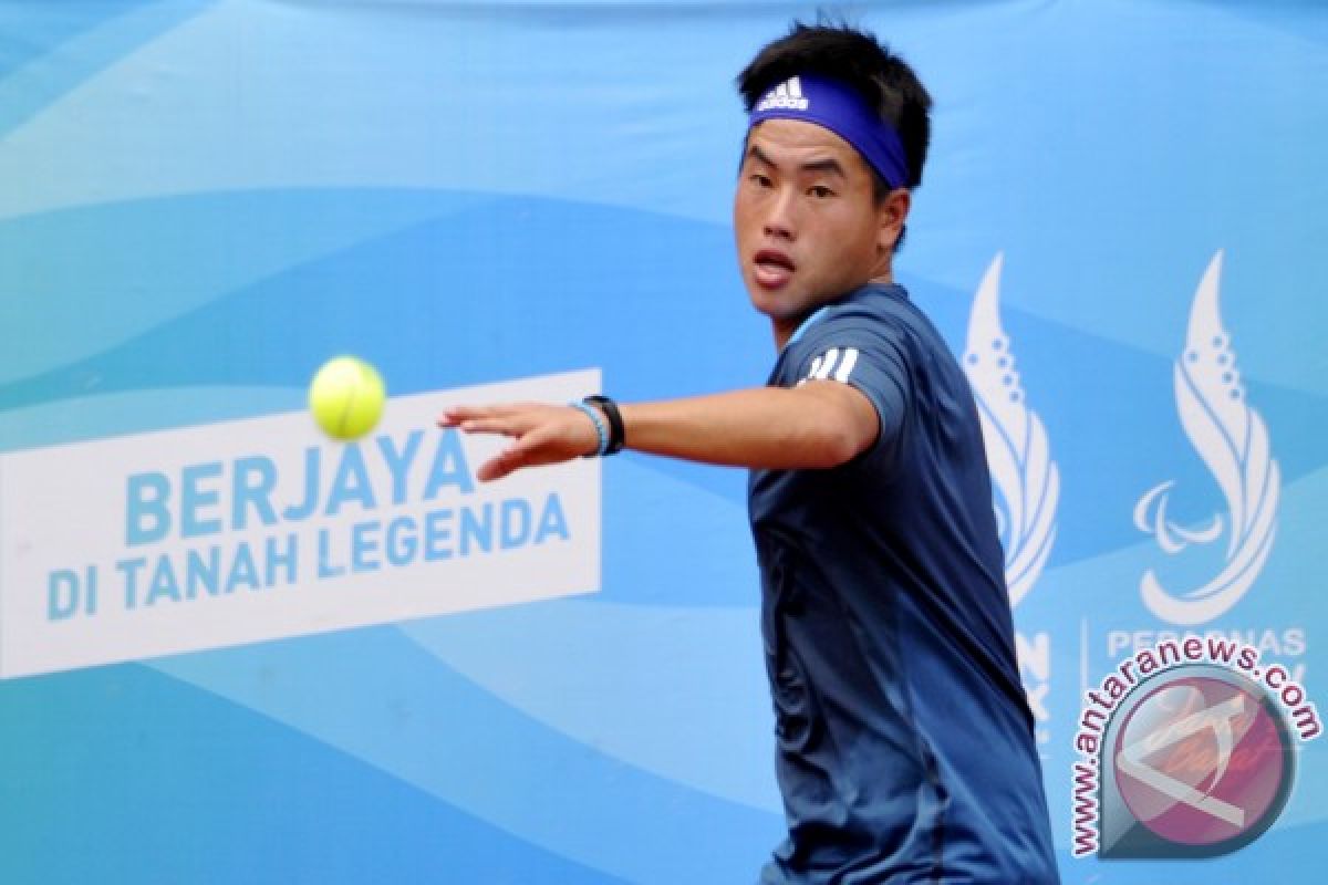 PON 2016 - Petenis Anthony Susanto sumbang emas untuk Jatim