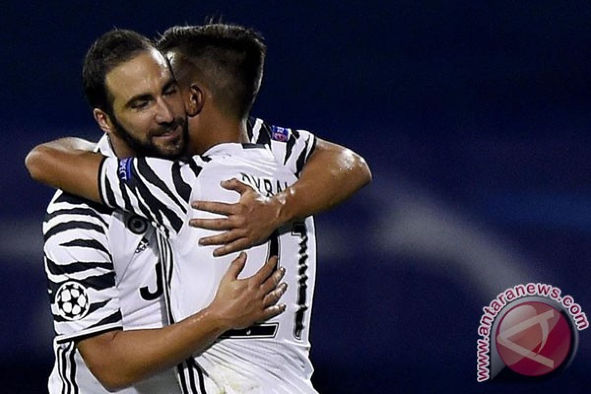 Higuain cetok gol perdana ketika Juve hancurkan Dinamo