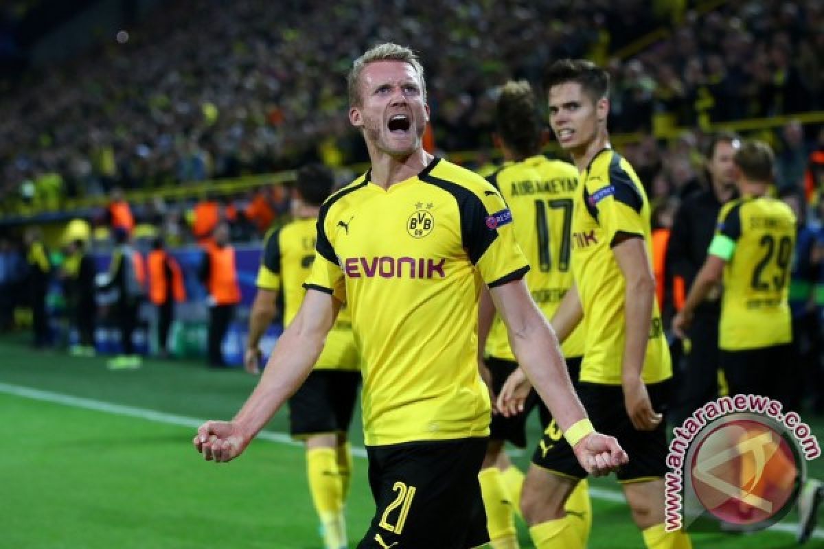 Hasil dan klasemen Grup F Liga Champions, Dortmund pastikan melaju