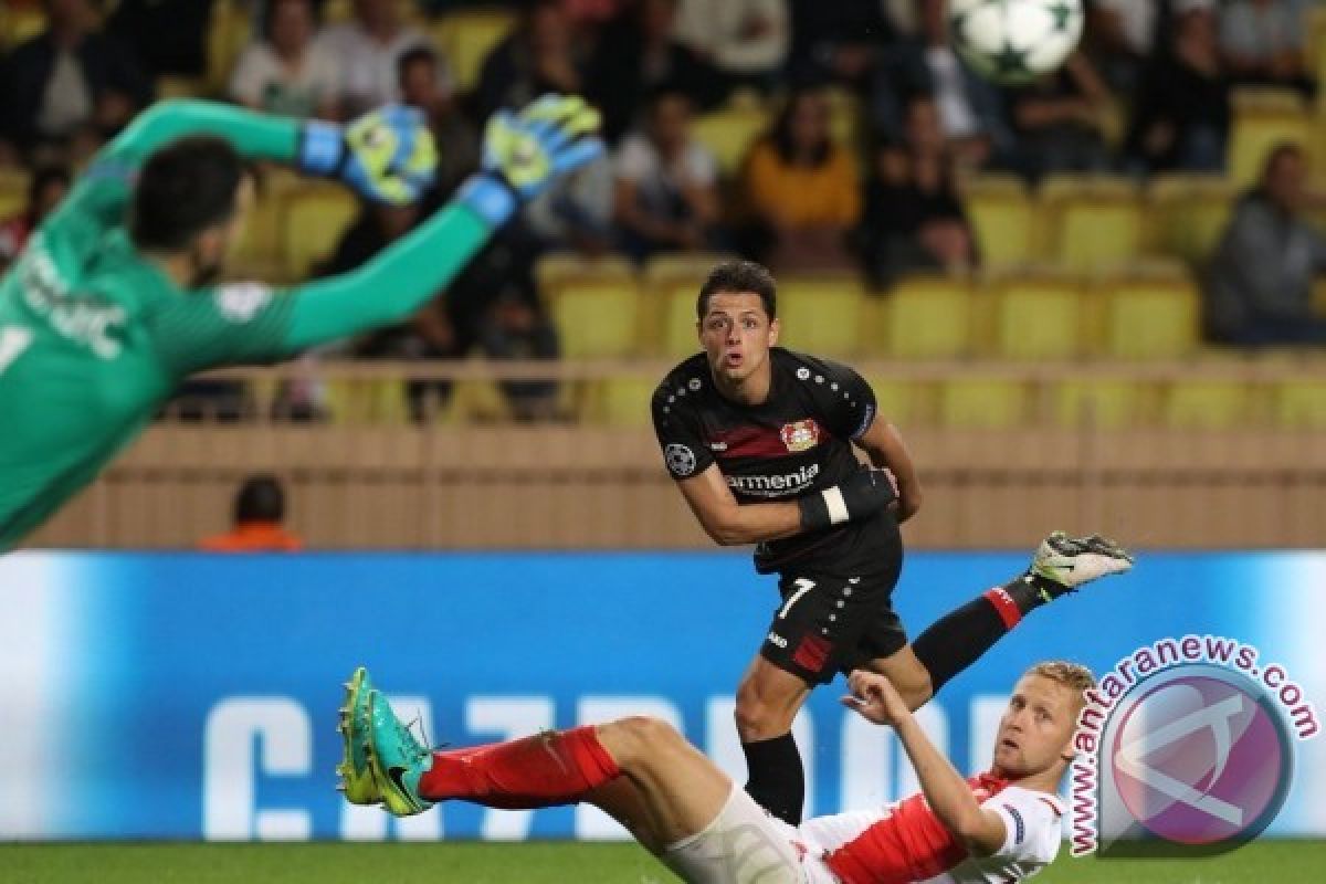 Chicharito Cetak Gol ke-100 Saat Leverkusen Ditahan Monaco 1-1