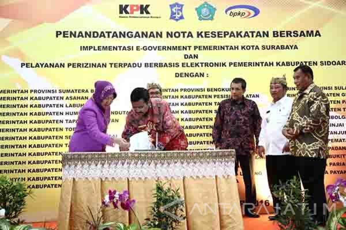 KPK Dukung Pemda Adopsi e-Goverment Pemkot Surabaya