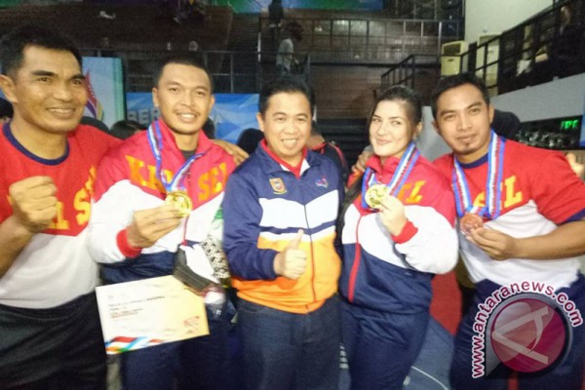 S Kalimantan Wrestler Wins Gold Again