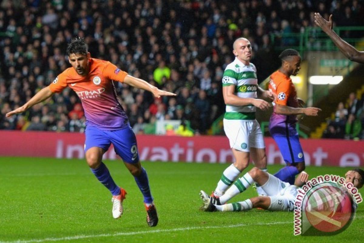 Manchester City Imbang di Kandang Celtic