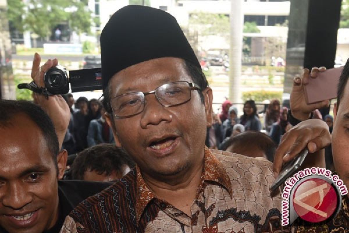 Mahfud MD: sumber dana partai politik harus jelas