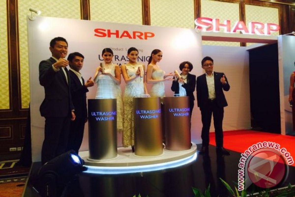 Sharp gunakan teknologi ultrasonic penghilang noda pakaian