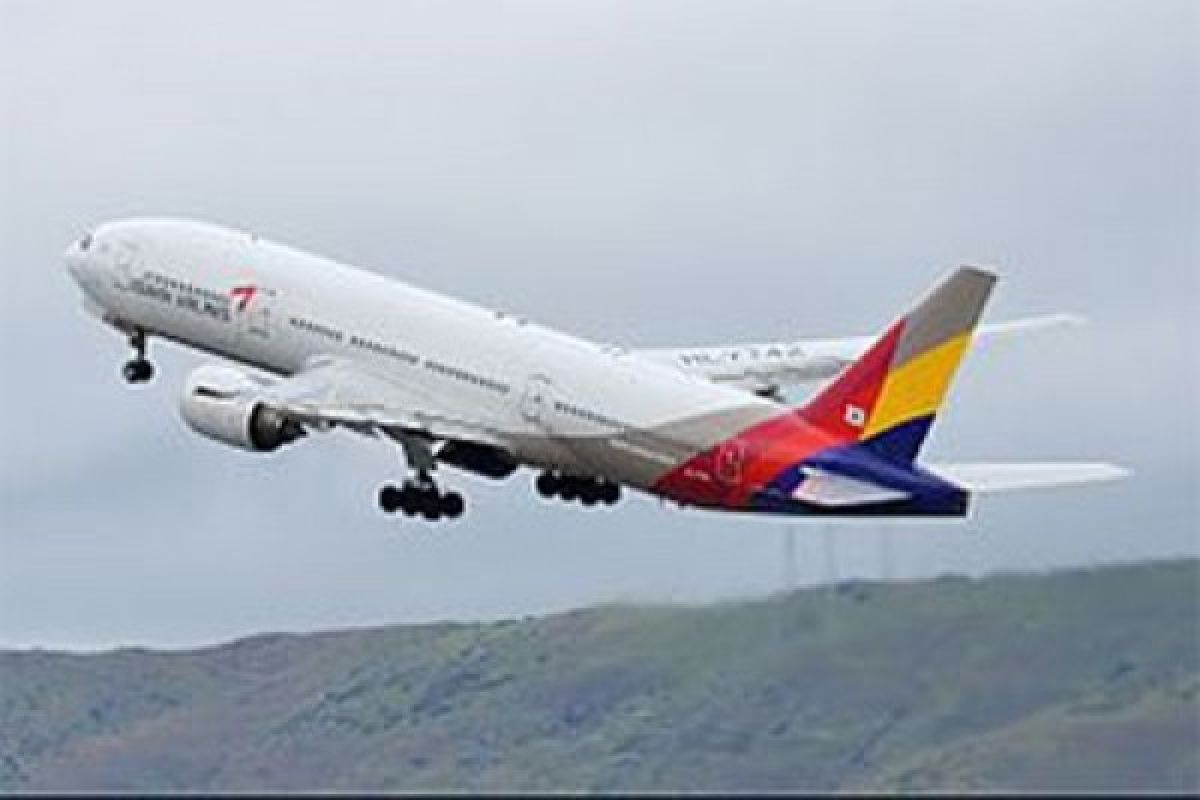 Pesawat Asiana Airlines kembali ke LA karena asap di kargo