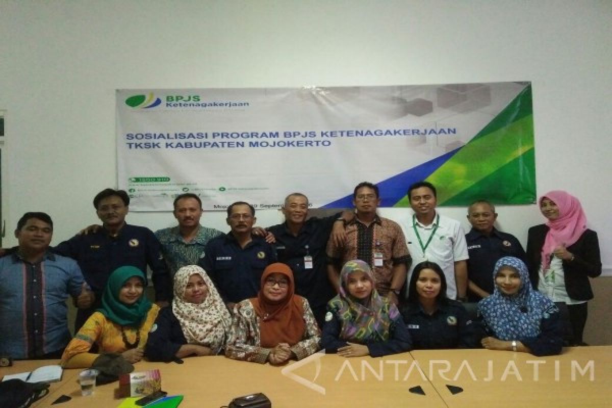 BPJS-TK Mojokerto Libatkan TKSK Sosialisasikan Program