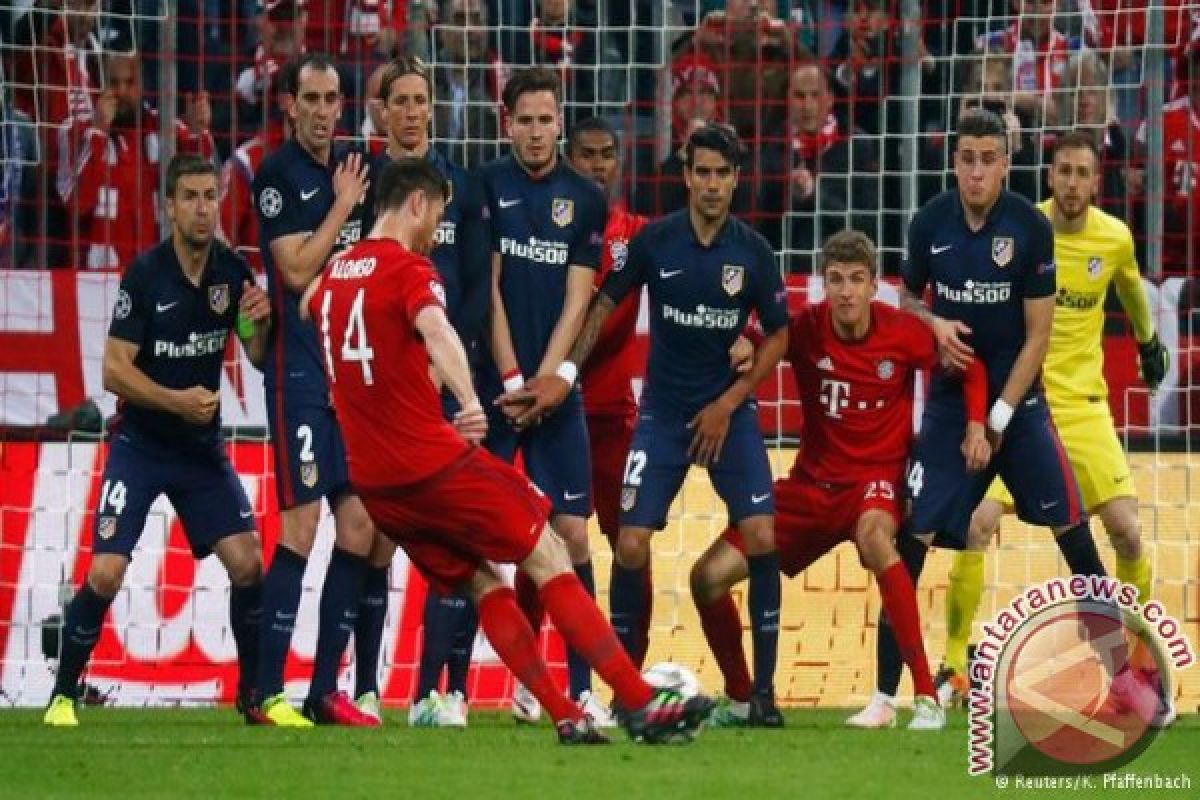 Bayern Munchen Kalah di Kandang Atletico