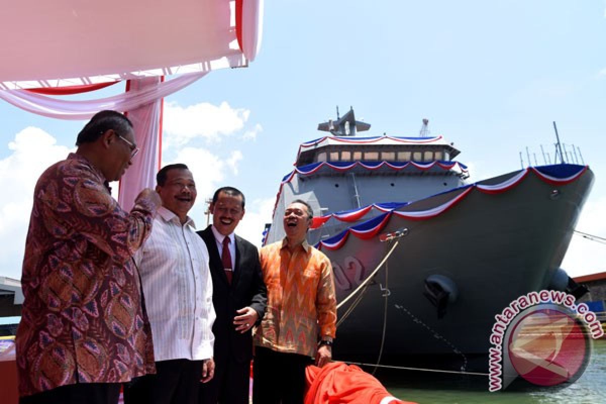 PAL Indonesia luncurkan kapal perang pesanan Filipina yang kedua