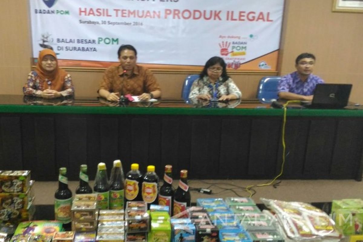 BPOM Surabaya Sita Ribuan Obat Ilegal