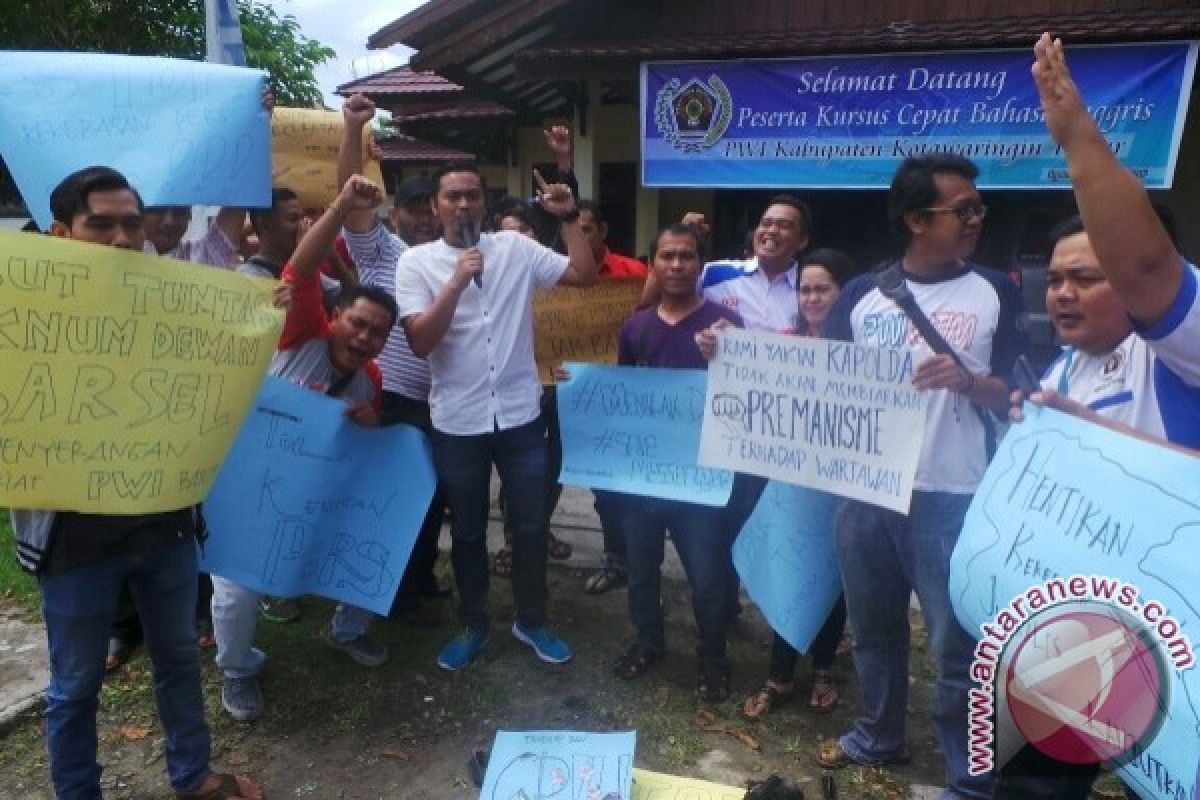 Tangkap Penganiaya Wartawan! Ini Desakan PWI Kotim ke Polisi