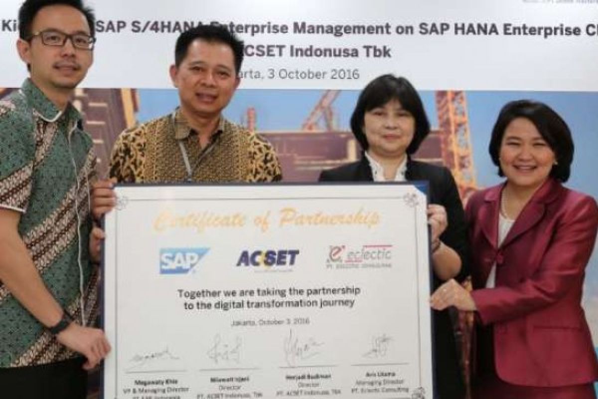 ACSET Beralih ke SAP HANA Enterprise Cloud Untuk Keunggulan Operasional dan Integrasi Bisnis Sebagai Bentuk Percepatan Ekspansi