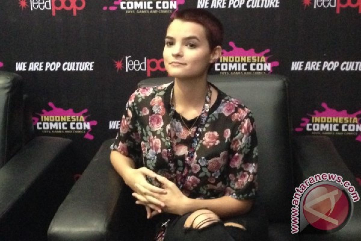 Indonesia negara Asia pertama yang disambangi aktris Brianna Hildebrand 