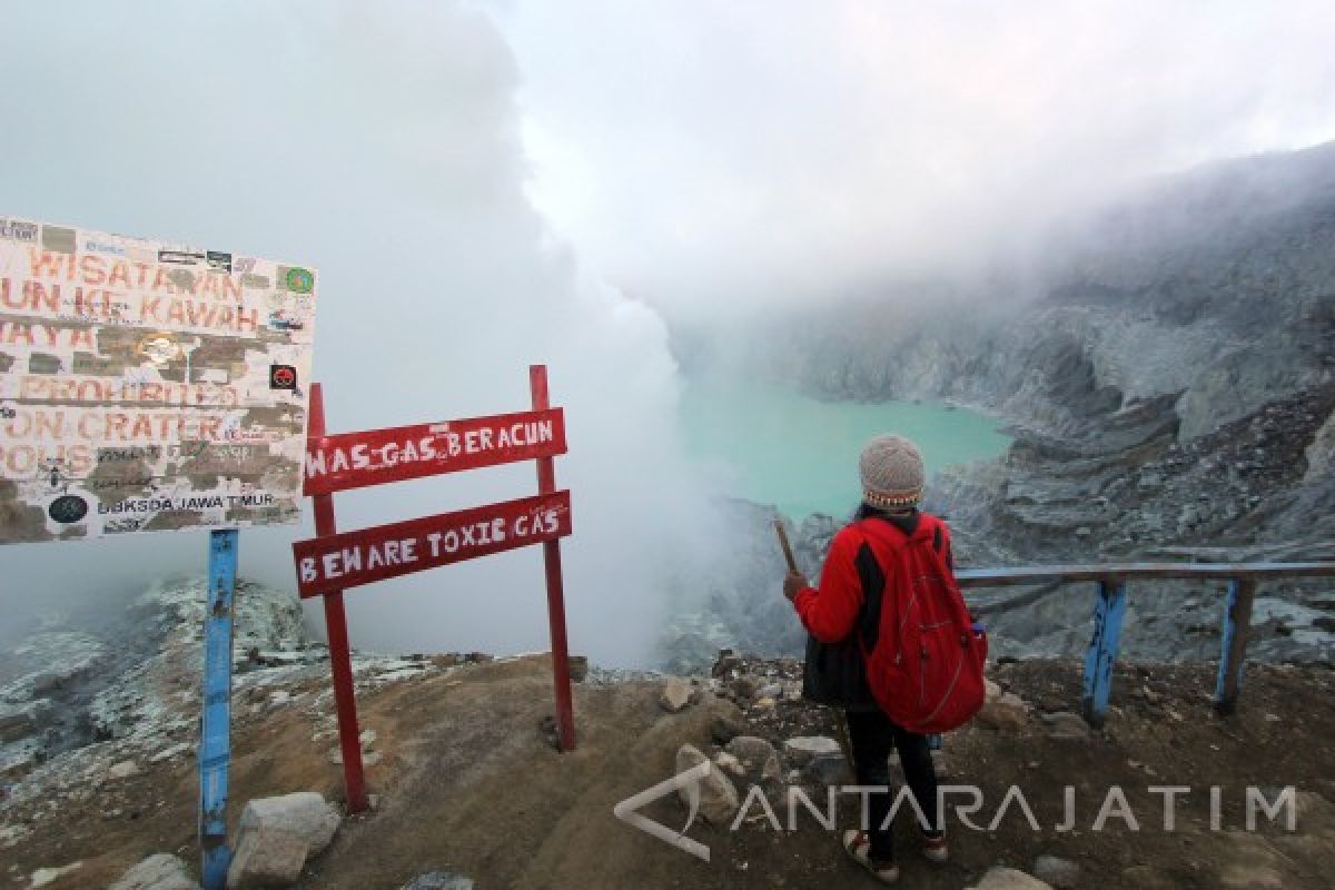 Pengunjung Kawah Ijen Capai 154.565 Wisatawan